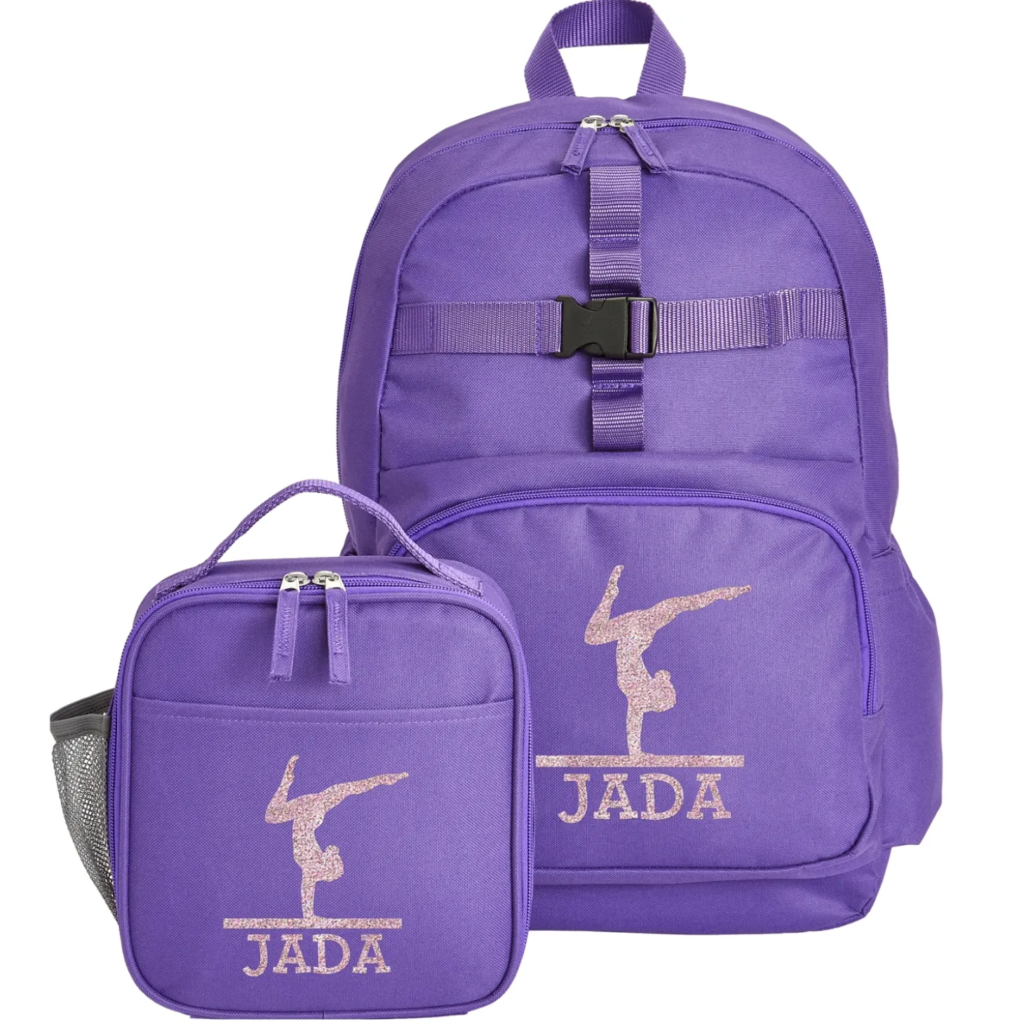 Sporty Sparkle Purple Backpack Collection