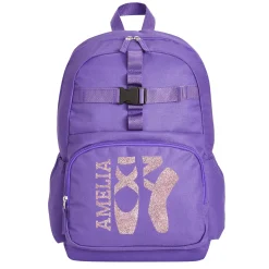 Sporty Sparkle Purple Backpack Collection