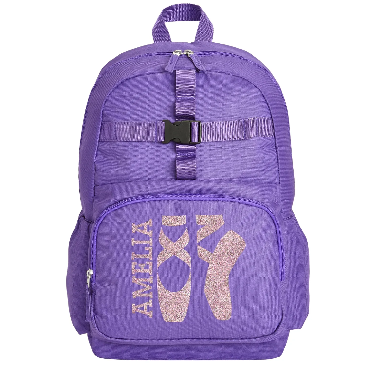 Sporty Sparkle Purple Backpack Collection