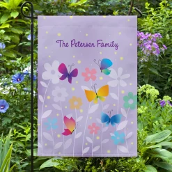 Spring Butterflies Garden Flag