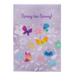 Spring Butterflies Garden Flag