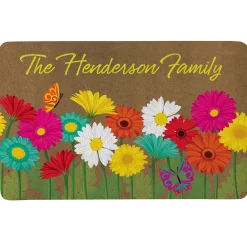 Spring Flowers Doormat