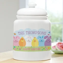 Spring Friends Cookie Jar
