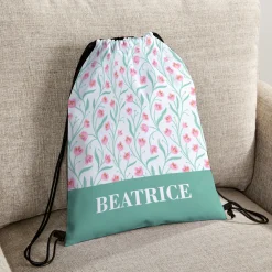 Spring Glow Drawstring Bag