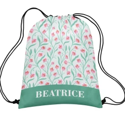 Spring Glow Drawstring Bag