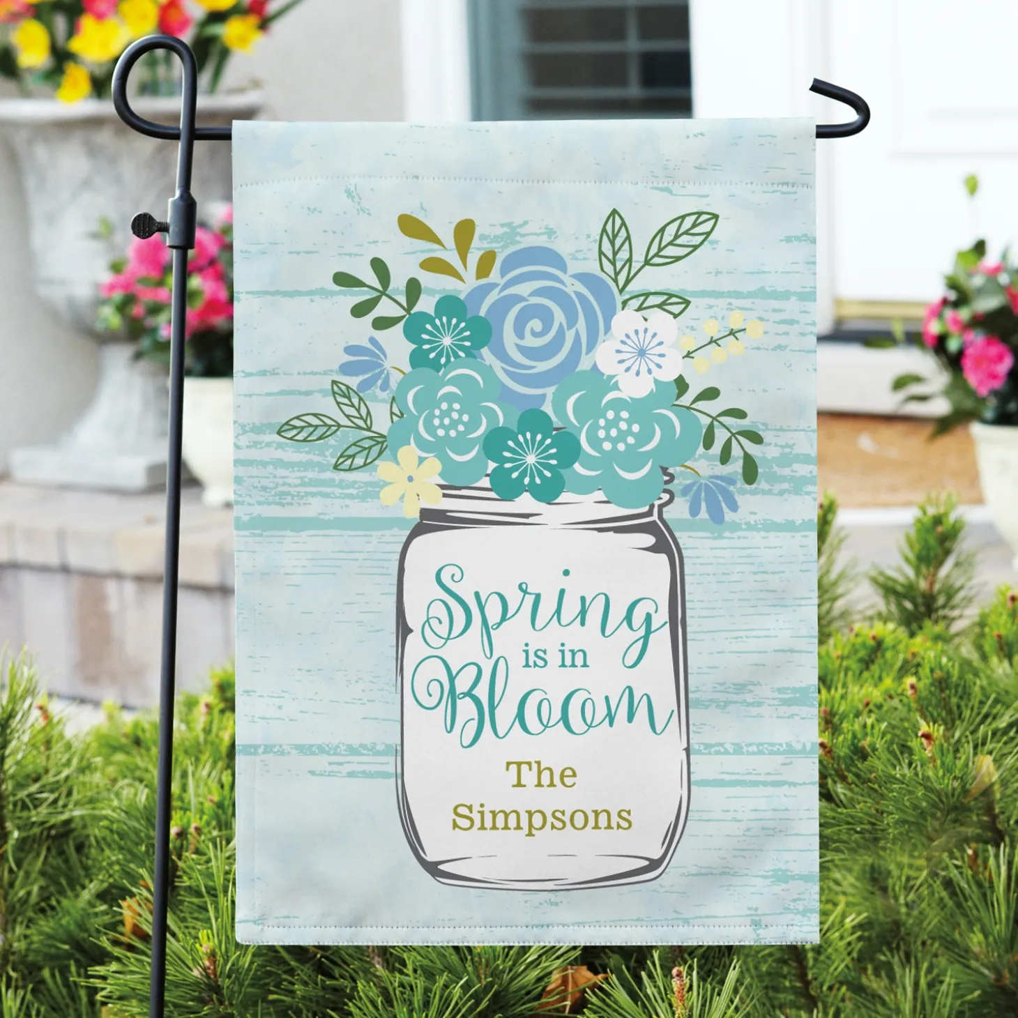 Spring Is In Bloom Garden Flag