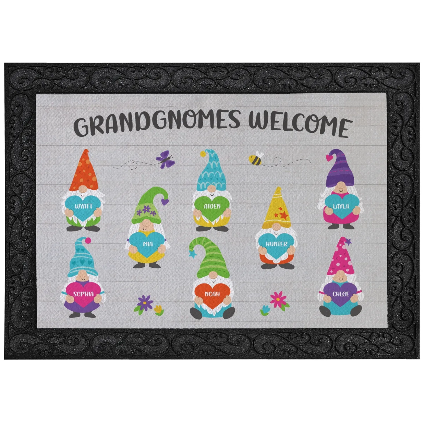 Springtime Gnome Doormat