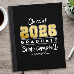 Stacked Year Graduation Notebook