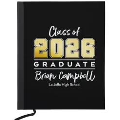 Stacked Year Graduation Notebook