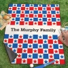 Stars and Squares Picnic Blanket