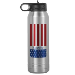 Stars and Stripes Water Bottle