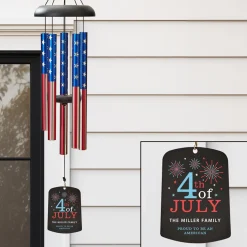 Stars and Stripes Wind Chime