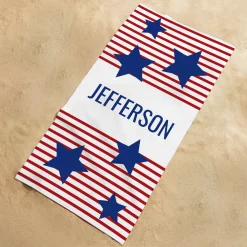 Star Spangled Beach Towel