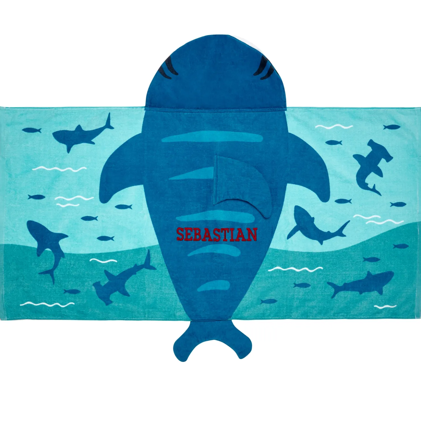 Stephen Joseph® Beachy Fun Hooded Beach Towels