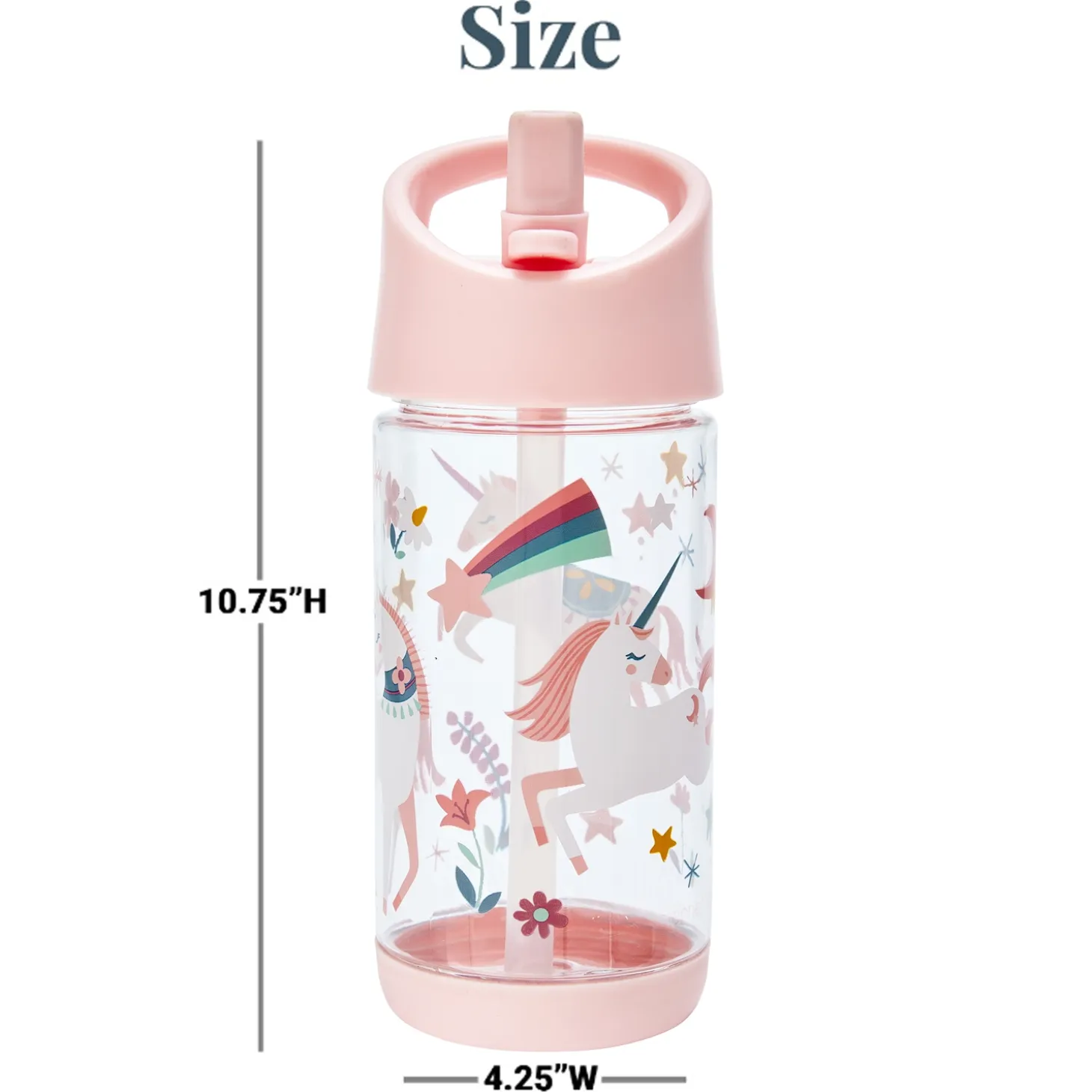 Stephen Joseph® Fun Friends Flip Top Water Bottles