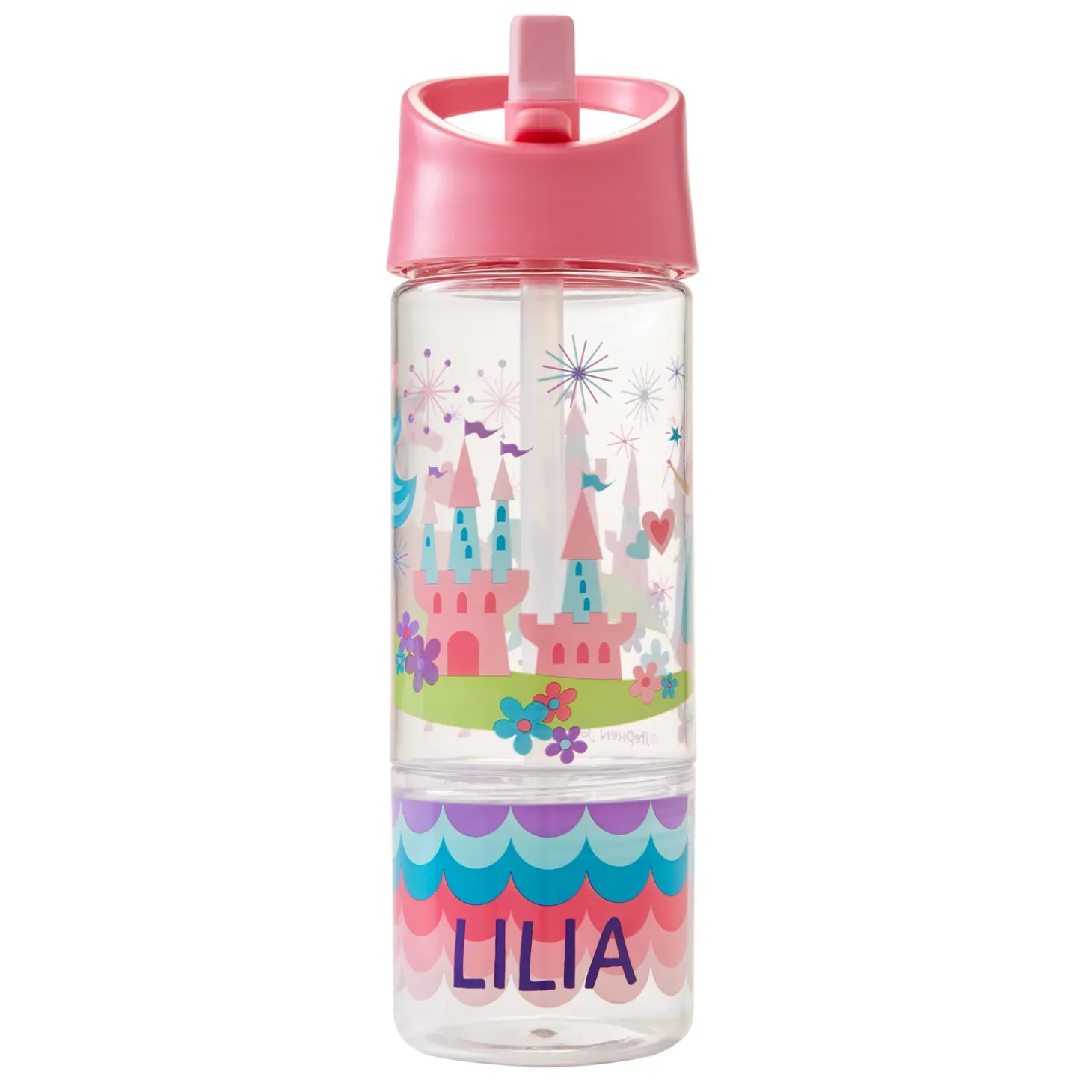 Stephen Joseph® Fun Friends Flip Top Sip & Snack Bottle
