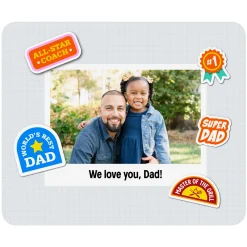 Stickers of Encouragement Photo Mouse Pad