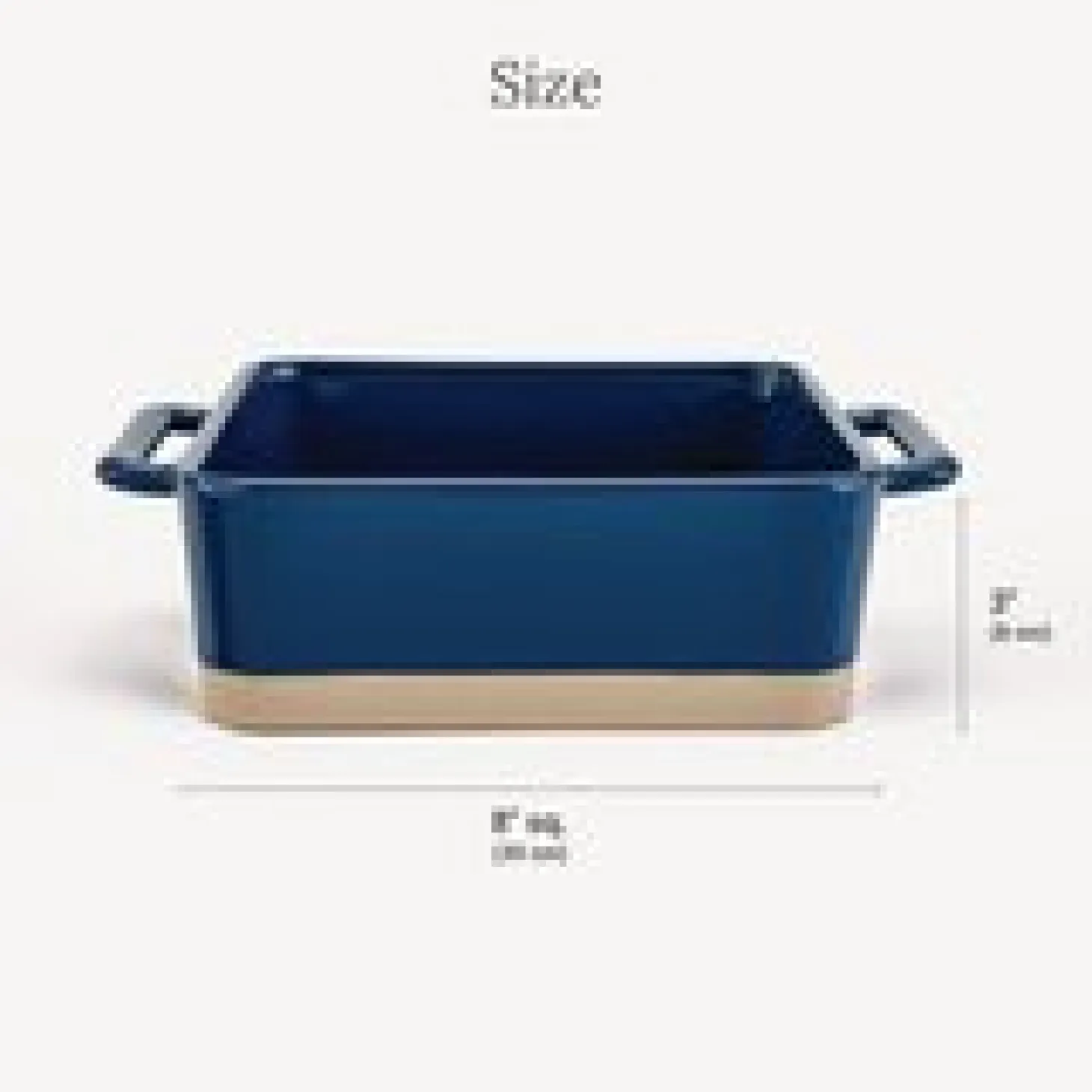 Stoneware Square Baker