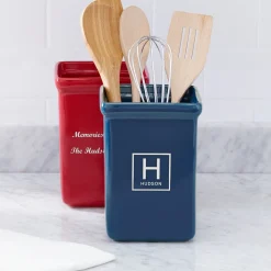 Stoneware Utensil Holder