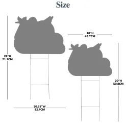 Stork Baby Yard Sign