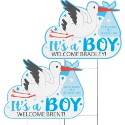 Stork Baby Yard Sign