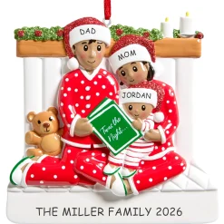 Story Time Family Ornament
