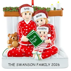 Story Time Family Ornament