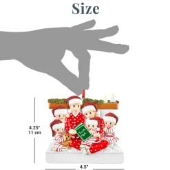 Story Time Family Ornament