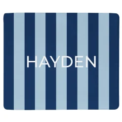 Striped Colors Plush Blanket