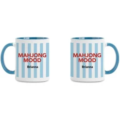 Striped Mahjong Mood Mug