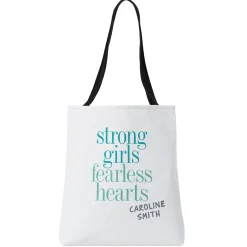 Strong and Fearless Tote Bag