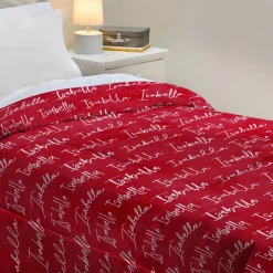 Stylish Script Name Comforter