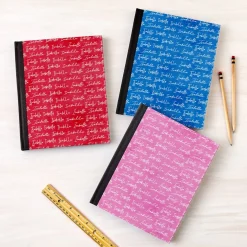 Stylish Script Name Notebook