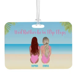 Summer Girls Luggage Tag