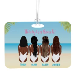 Summer Girls Luggage Tag