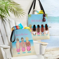 Summer Girls Tote Bag