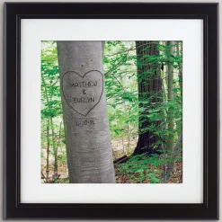 Summer Love Tree Square Framed Print