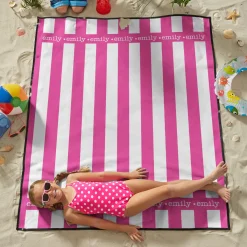 Summer Stripes Family Beach Blanket