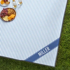 Summer Stripes Picnic Blanket