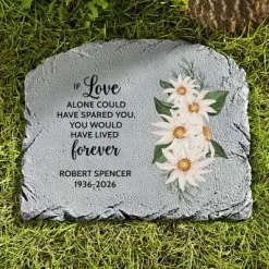 Sunlit Remembrance Garden Stone