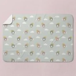 Sunny Rainbows Baby Swaddle Blanket