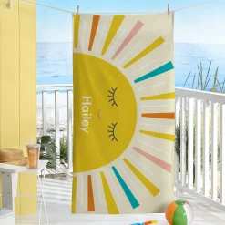 Sunshine Daydream Beach Towel