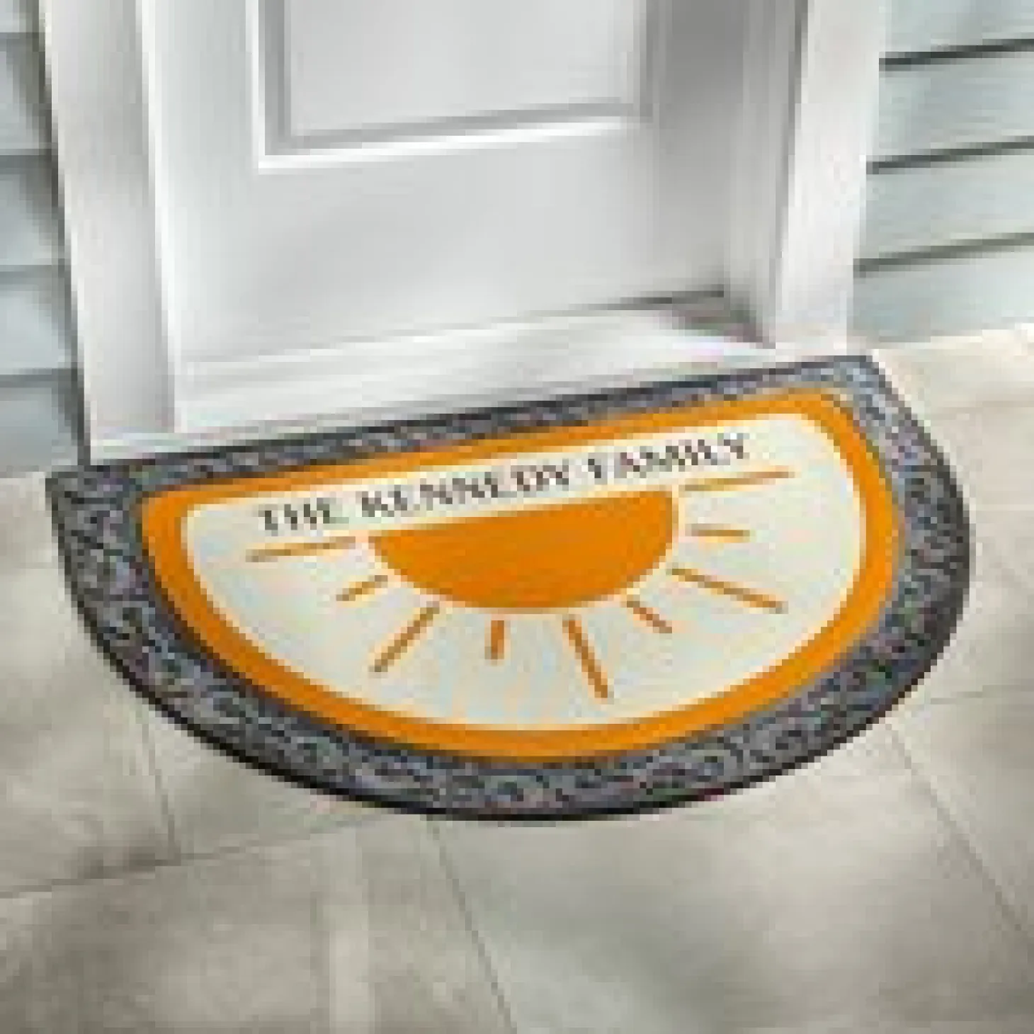 Sunshine Half Round Doormat