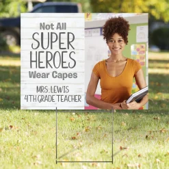 Super Hero Yard Sign
