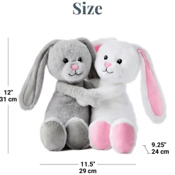 Super Soft Plush Hugging Bunnies