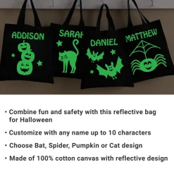 Super Spooky Glow-in-the-Dark Halloween Treat Bag