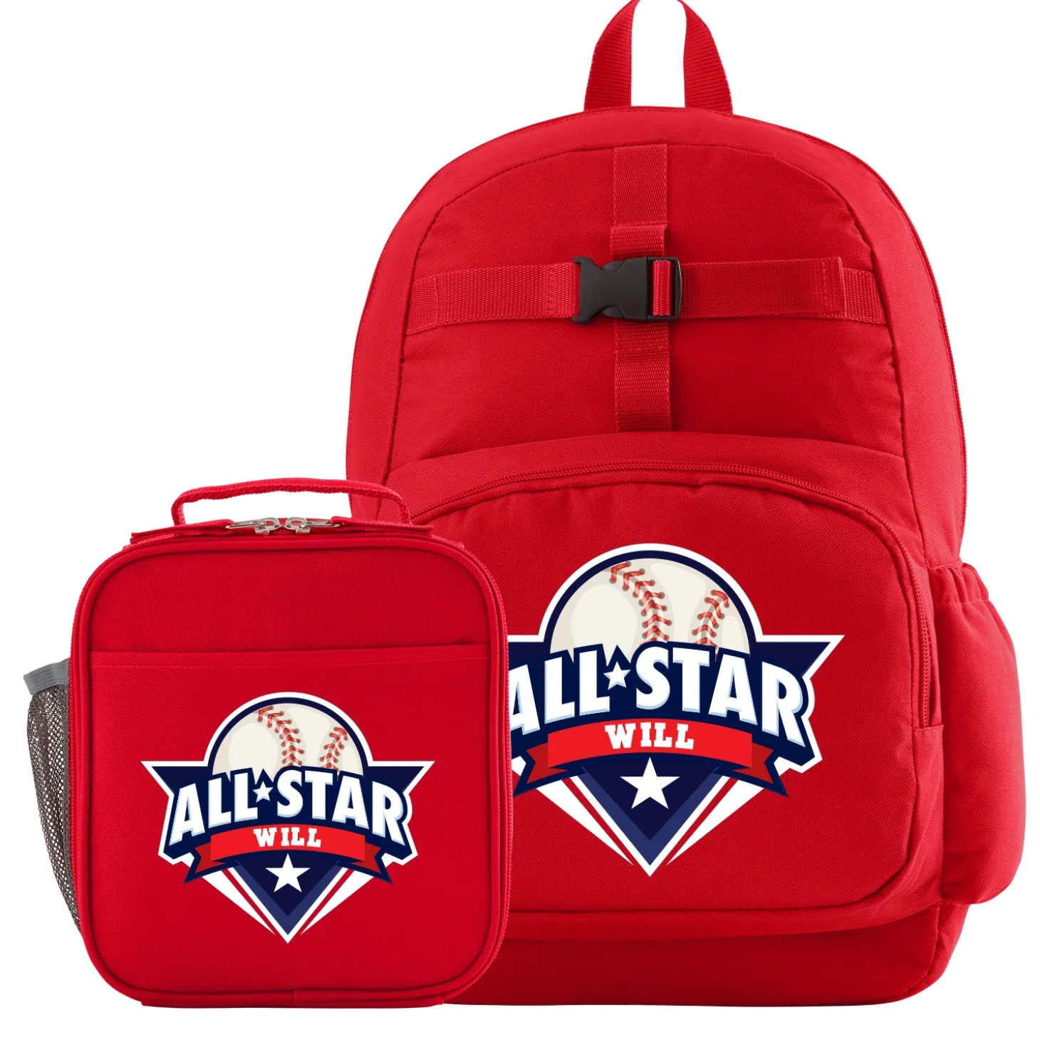 Super Star Red Backpack Collection