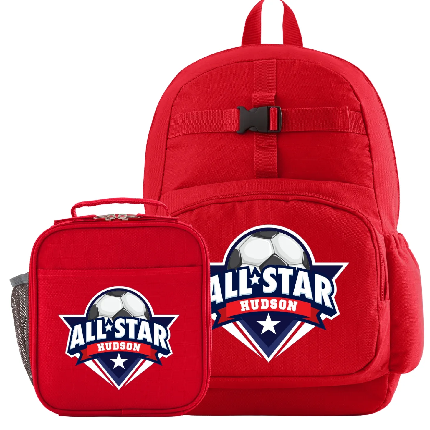 Super Star Red Backpack Collection