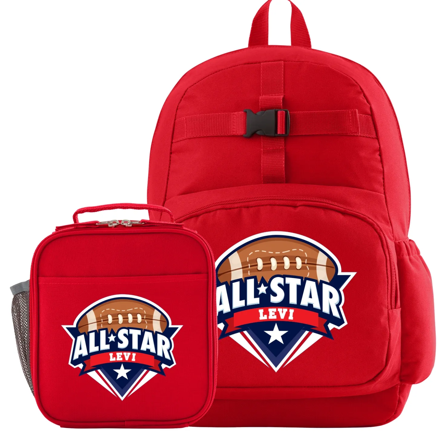 Super Star Red Backpack Collection