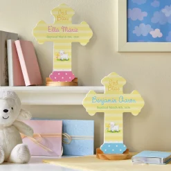 Sweet Blessings Christening Lamb Cross